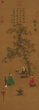聽(tīng)琴圖