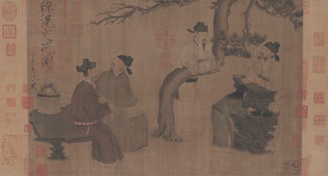 琉璃堂人物圖