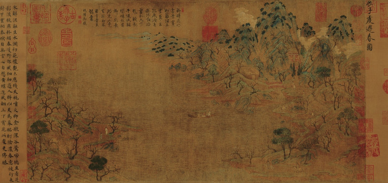 游春圖