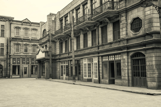 老上海商店  大画幅