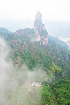 神仙居 观音山 山峰 奇石