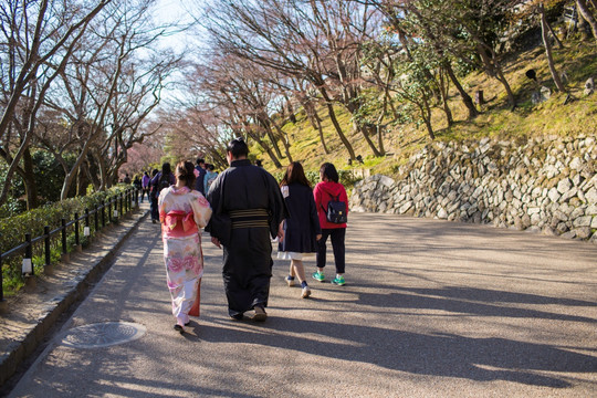 从清水寺下山