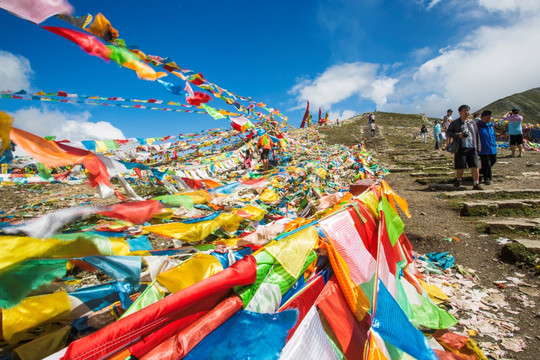 折多山口经幡