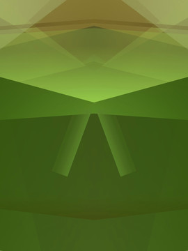 绿色立体几何抽象拼接底纹背景