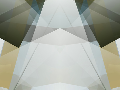 灰色几何立体抽象拼接高清背景