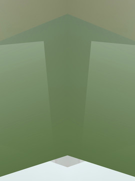 綠色幾何抽象拼接立體高清背景