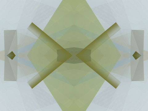 几何抽象拼接立体高清电脑图案