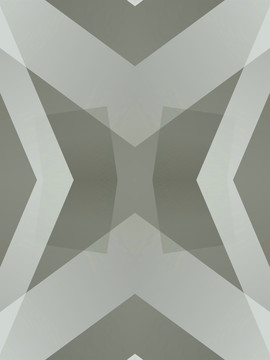灰色几何抽象立体拼接电脑图画