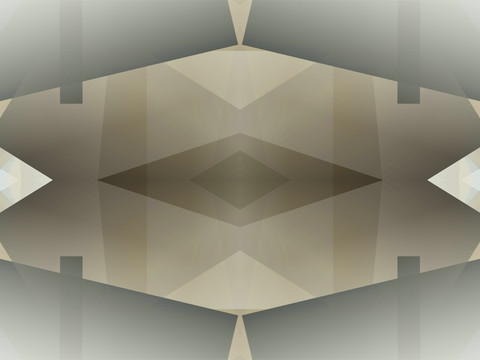 灰色几何抽象拼接立体电脑图案