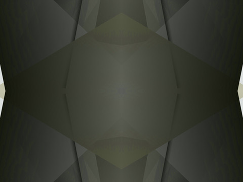 黑色立体抽象几何拼接高清电脑画