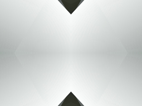 黑色立體幾何拼接抽象電腦圖案
