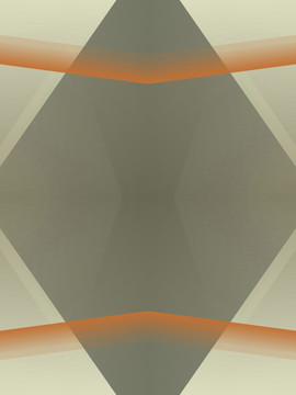灰色立体几何拼接高清抽象电脑画