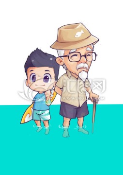 海小孩 海爺爺