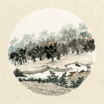 國畫山水