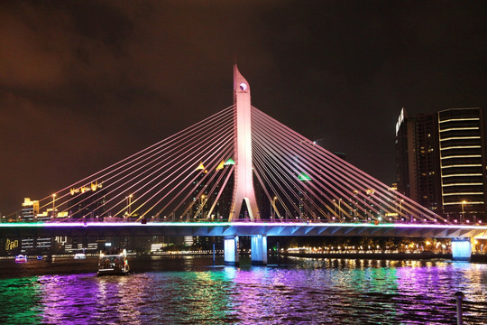 广州海印桥夜景