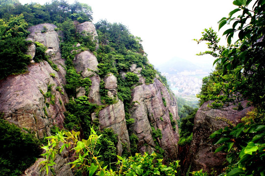 台州温岭南嵩岩风光