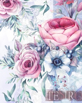 歐式裝飾花朵