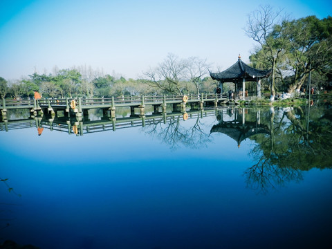 西湖风光 风景如画