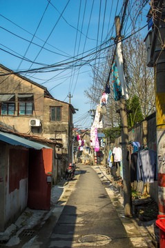 胡同小巷市井生活旧城改造拆迁