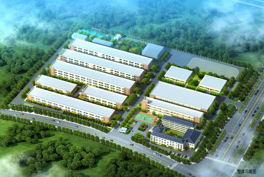 工廠效果圖 園區(qū)效果圖 工業(yè)園