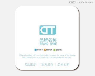 DT字母logo 標志log