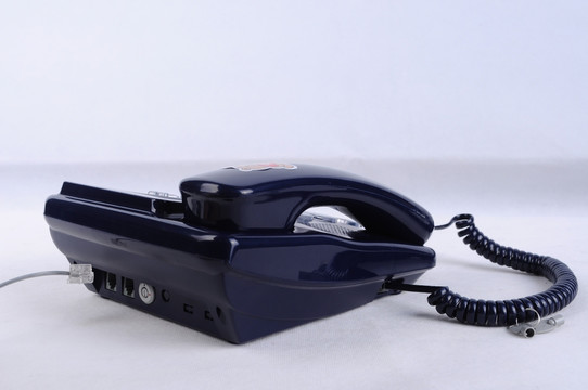黑色电话机 通讯 办公 商务