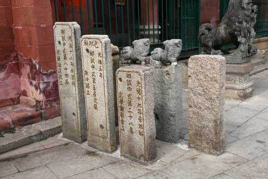 茶山南社 南社古村 石雕 祠堂