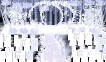 藍(lán)紫色夢幻婚禮