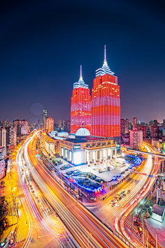 上海环球夜景 4000万大画幅