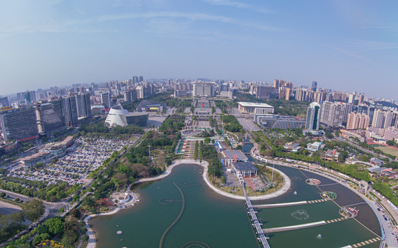 东莞中心广场全景