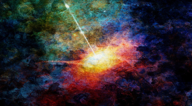 星空油畫