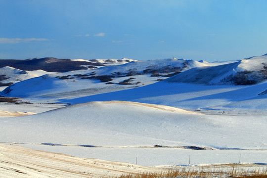 雪原山地