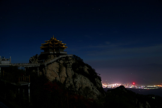 君山夜景