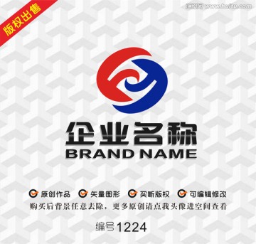 字母FY铜钱logo