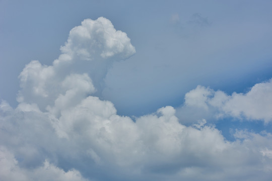 蓝天白云天空素材