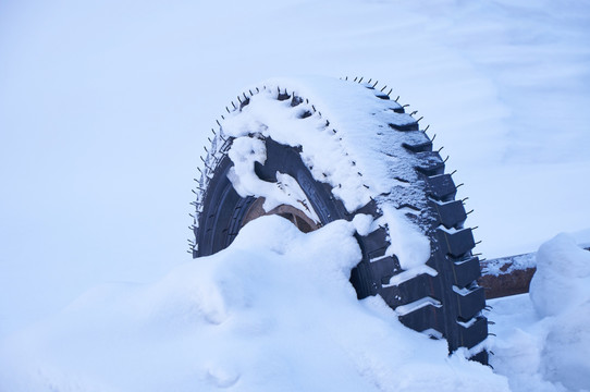 雪中轮胎