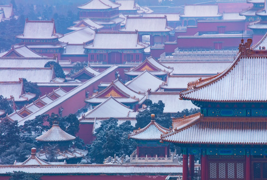 故宫雪景