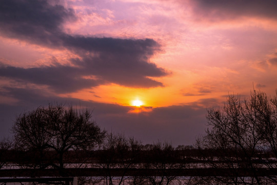 夕阳风景