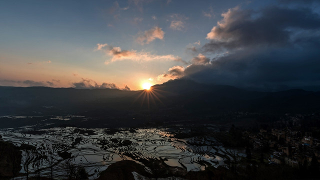 元阳梯田