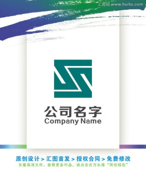 方正几何简洁LOGO