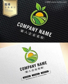 有機(jī)食品LOGO 生態(tài)水果標(biāo)志