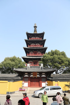 苏州寒山寺普明宝塔