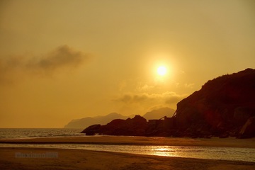 大鹏湾东涌日出