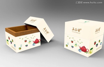五谷大麦茶花盒
