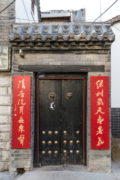 古民居大门 中式大门