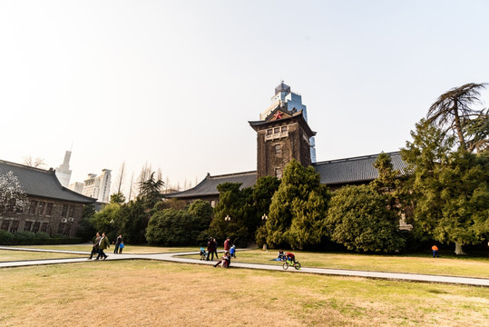 南京大学北大楼广场