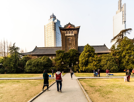 南京大学北大楼广场