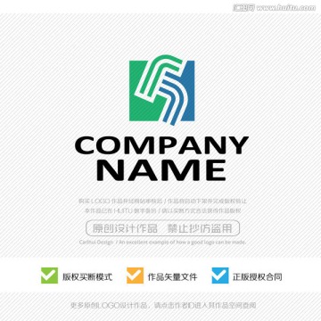FJ字母 品牌LOGO設(shè)計(jì)