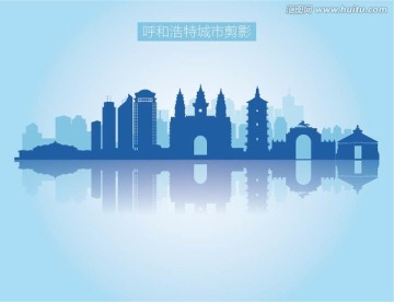 呼和浩特剪影