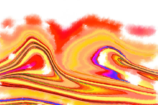 線條抽象畫